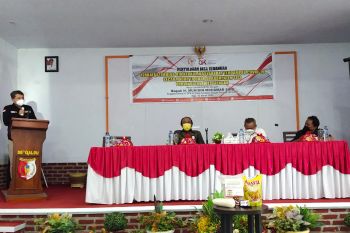 OJK Sulteng lakukan penyuluhan kebijakan stimulus kepada pelaku UMKM di Sigi