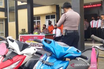 Operasi jaran Singgalang di Dharmasraya, polisi sita barang bukti ratusan juta