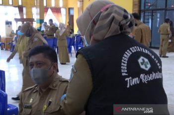 Ratusan ASN Pemkab Pangkep divaksin COVID-19 dosis kedua