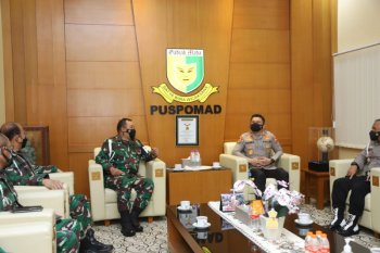 Polri-TNI perkuat sinergi dan komunikasi dalam penegakan disiplin anggota