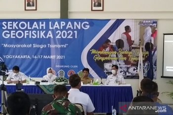 BMKG menyelenggarakan Sekolah Lapang Geofisika di Kulon Progo