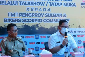 BNN Sulbar dan IMI berkomitmen bersama-sama perangi narkoba