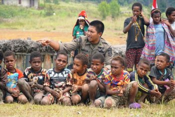 Kepala suku akui kehadiran aparat TNI/Polri beri rasa aman warga di Papua