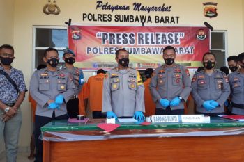 Operasi Jaran 2021, Polres Sumbawa Barat amankan delapan tersangka