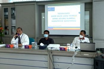 Tingkatkan layanan duta Laku Pandai, Bank Jateng gandeng Bumdes Sukoharjo