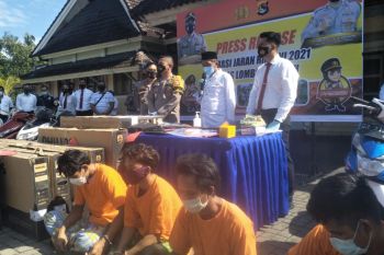 28 penjahat di Lombok Tengah dibui
