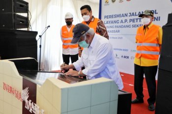 Wali Kota Makassar mengharapkan tol layang Pettarani urai kemacetan