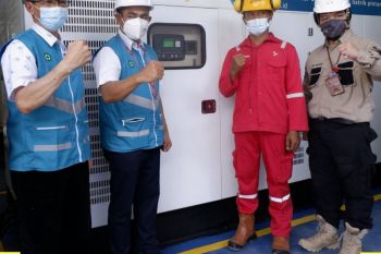 Pelayanan listrik di Sekatak sudah 24 jam