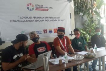 Koalisi masyarakat Sulbar minta pemerintah bangun huntara bagi pengungsi gempa