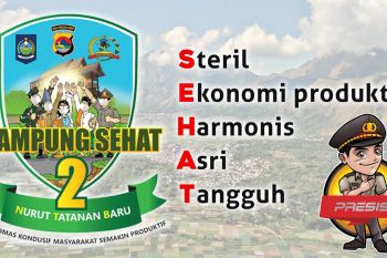 Penerapan prokes dan Kampung Sehat 2 di Kampung Adat Sade