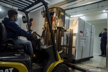 Bio Farma menjaga kualitas vaksin COVID-19 selama proses distribusi