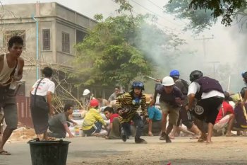 Pasukan Myanmar tembaki demonstran pekerja medis