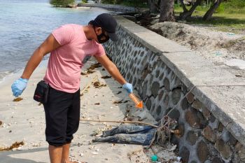 Mayat sudah jadi tengkorak ditemukan terikat di pantai Gili Gede Sekotong