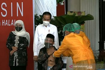Presiden Jokowi: Jawa Timur siap gunakan vaksin AstraZeneca