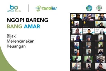 Amar Bank dukung literasi keuangan melalui "Ngopi Bareng Bang Amar".