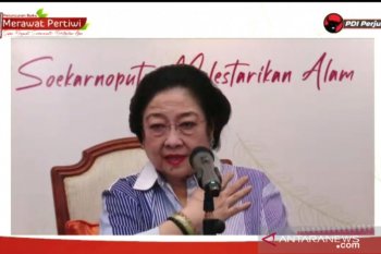 Megawati bela Jokowi soal tudingan jabatan presiden tiga periode