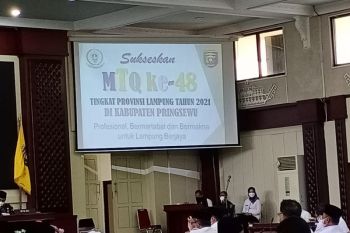 Kabupaten Pringsewu tuan rumah MTQ Ke-48 Provinsi Lampung