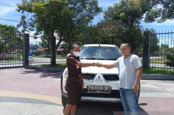 Kejaksaan Jayawijaya amankan satu mobil pajero aset Pemkab Tolikara