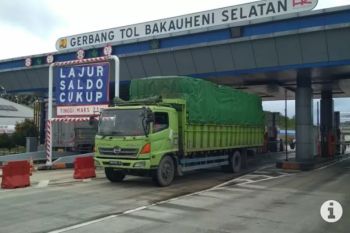 HK : Ada tujuh titik lokasi penyekatan di ruas tol Bakauheni-Terbanggi Besar