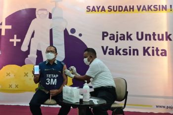 174 Pegawai DJP Papua-Maluku divaksin COVID-19 di Jayapura