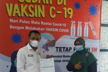 Sebanyak 5.660 vaksin COVID-19 telah diberikan di Padang Pariaman