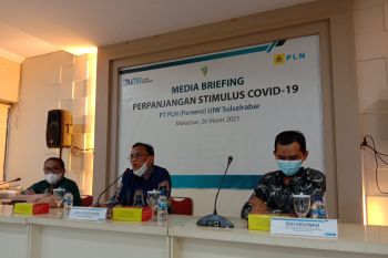 1,4 juta pelanggan PLN Sulselrabar kembali terima stimulus listrik