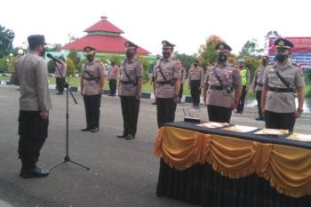 Sejumlah pejabat Polres Gunung Mas dimutasi
