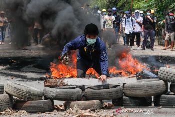 Menlu Prancis: Militer Myanmar bersalah atas kekerasan 'membabi buta' warga sipil