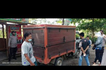 Perampok bingung! tinggalkan mobil rampokannya di jalan Keruak Lotim