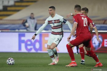 Portugal imbang 2-2 dengan Serbia