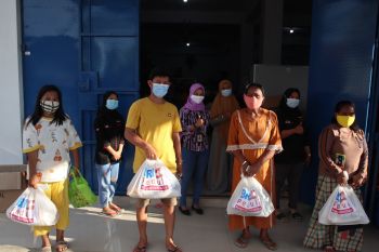 Kantor Wilayah BRI Makassar salurkan 3.000 paket sembako di tiga provinsi