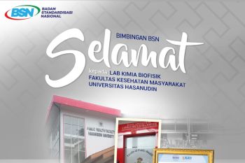 Laboratorium Biofisik FKM Unhas Makassar  penuhi Standar ISO 17025