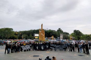 Aksi dan teatrikal suarakan kasus Jumardi dan isu kemanusiaan