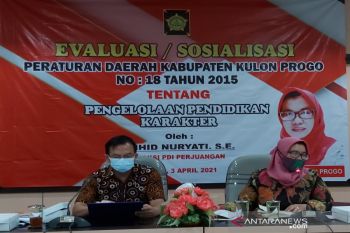 Ketua DPRD Kulon Progo mengupayakan pendidikan karakter didukung danais