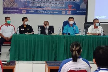 Wushu Sumbar tingkatkan kualitas pelatih, wasit dan juri melalui pelatihan