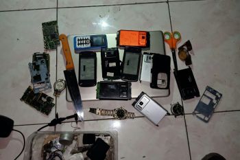 Polres Minahasa Utara ringkus pelaku Curanmor- alat elektronik