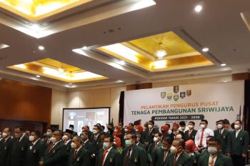 Pengurus Pusat Tenaga Pembangunan Sriwijaya periode 2021-2026 dilantik