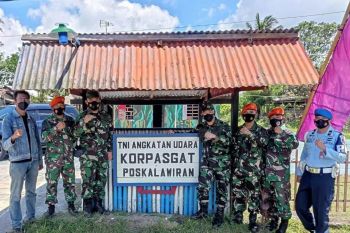 Danlanud Sam Ratulangi Manado Tinjau Aset TNI AU