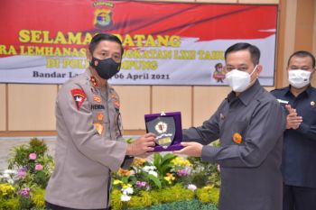 Kapolda Lampung terima kunjungan peserta Studi Strategis Dalam Negeri (SSDN) Lemhannas