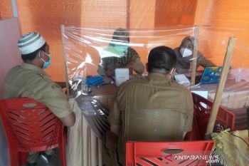 Puluhan orang di Rohul divaksin COVID-19