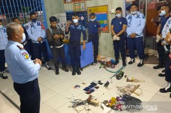 Bersih barang terlarang, Lapas Pariaman intensifkan penggeledahan