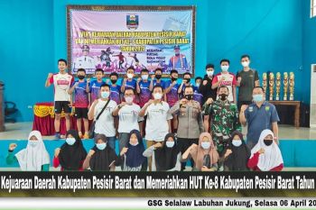 Pesisir Barat gelar kejurda untuk cari bibit muda olahraga