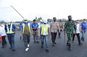 Kapolda NTB bersama FKPD dampingi Dorna Sports tinjau Sikuit Mandalika