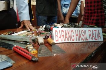 Kemenkumham Sultra temukan benda tajam ketika razia Lapas/Rutan