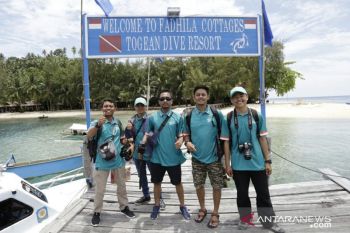 BTNKT:  Jumlah kunjungan di Togean tiga bulan terakhir 132 wisatawan