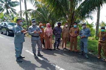 Kepala Bakamla ZMTh meninjau lahan pembangunan sistem peringatan dini