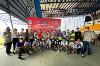 Atlet Kepri divaksin COVID-19 jelang PON Papua