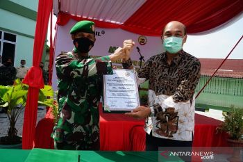 Korem 031/Wira Bima terima hibah bangunan Wisma