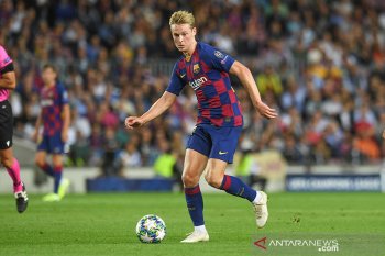 Barcelona: Frenkie de Jong absen enam minggu karena cedera