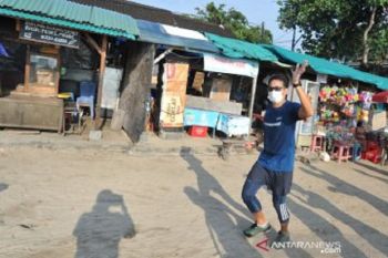Menparekraf Sandiaga Uno pastikan prokes di zona hijau Bali diterapkan secara ketat